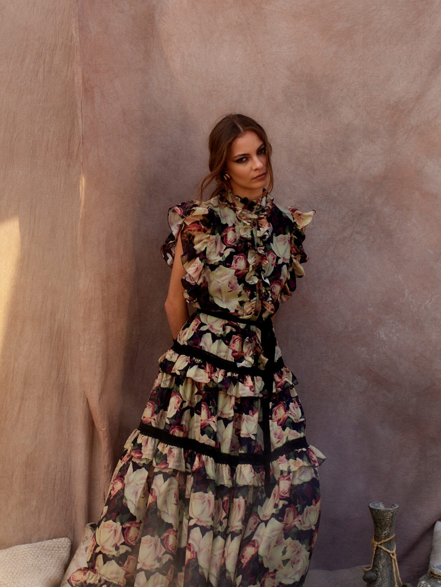 DELINA silk dress — zdjęcie 5