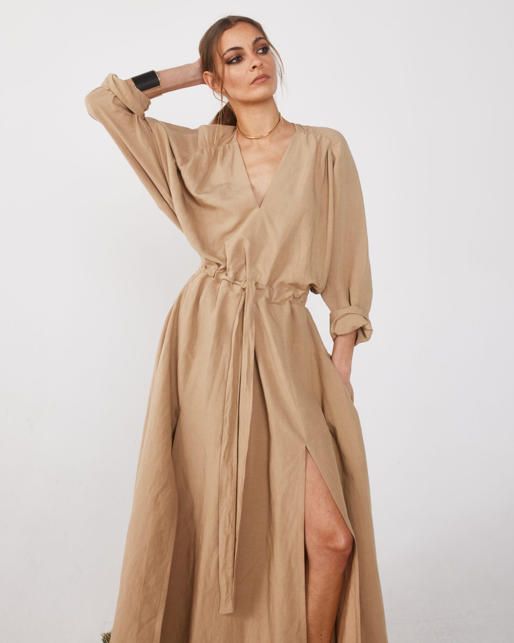 MALI latte dress — zdjęcie 5