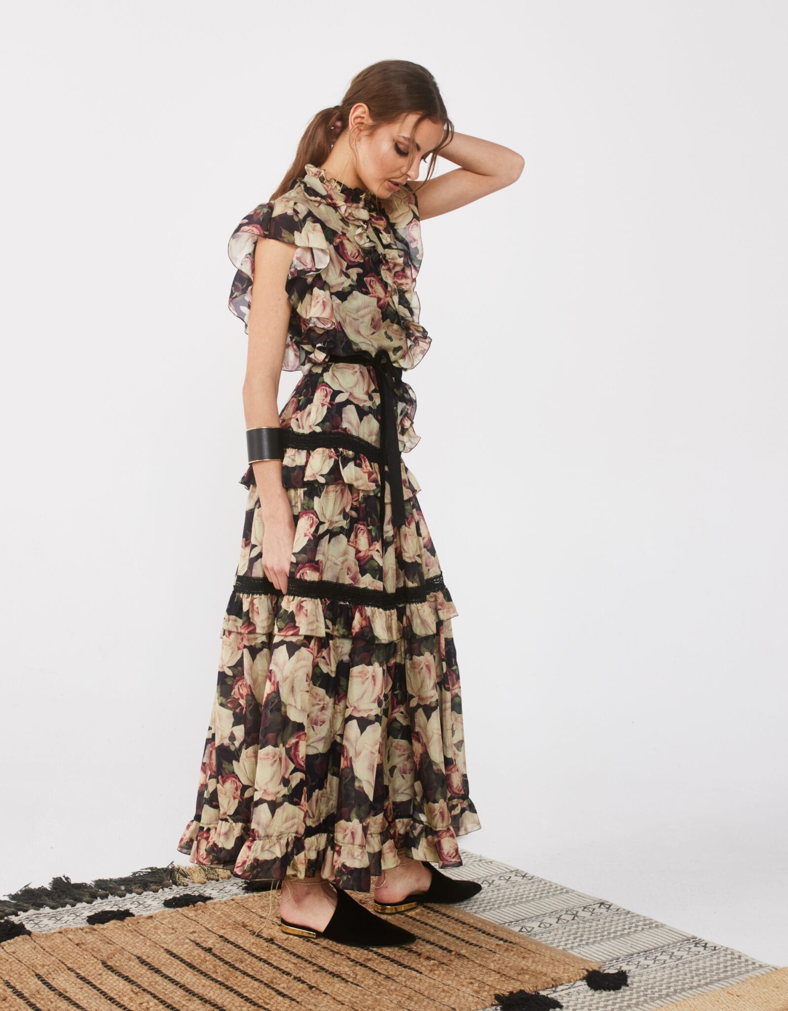 DELINA silk dress — zdjęcie 7