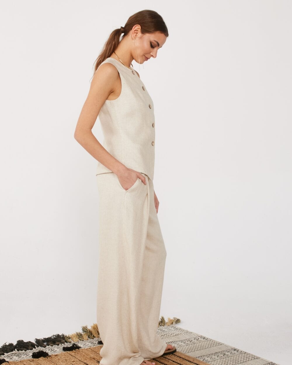 FEZ juta waistcoat — zdjęcie 9