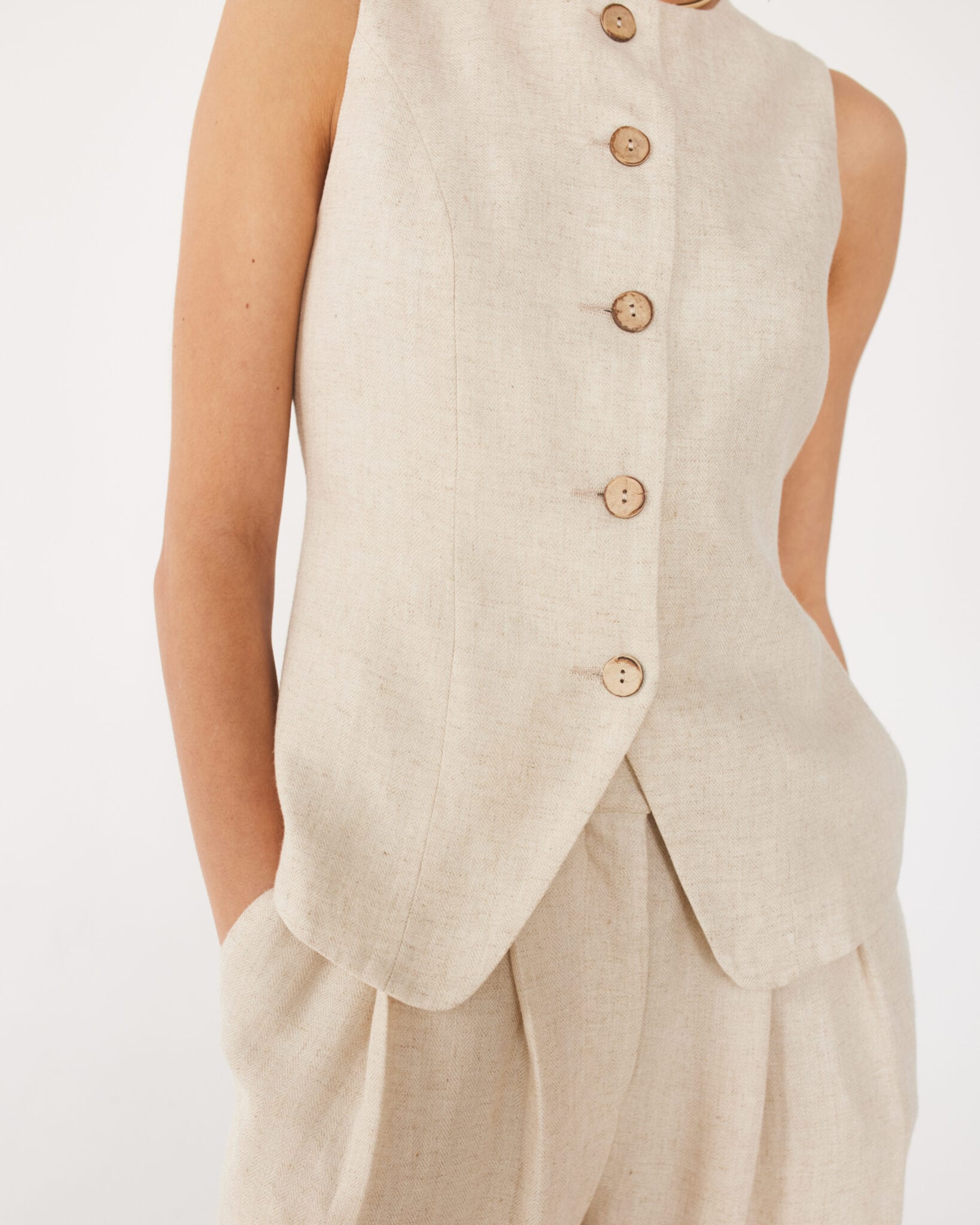 FEZ juta waistcoat — zdjęcie 6