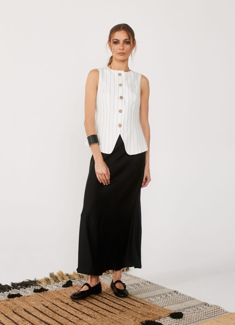 FEZ pinstripe waistcoat — zdjęcie 5
