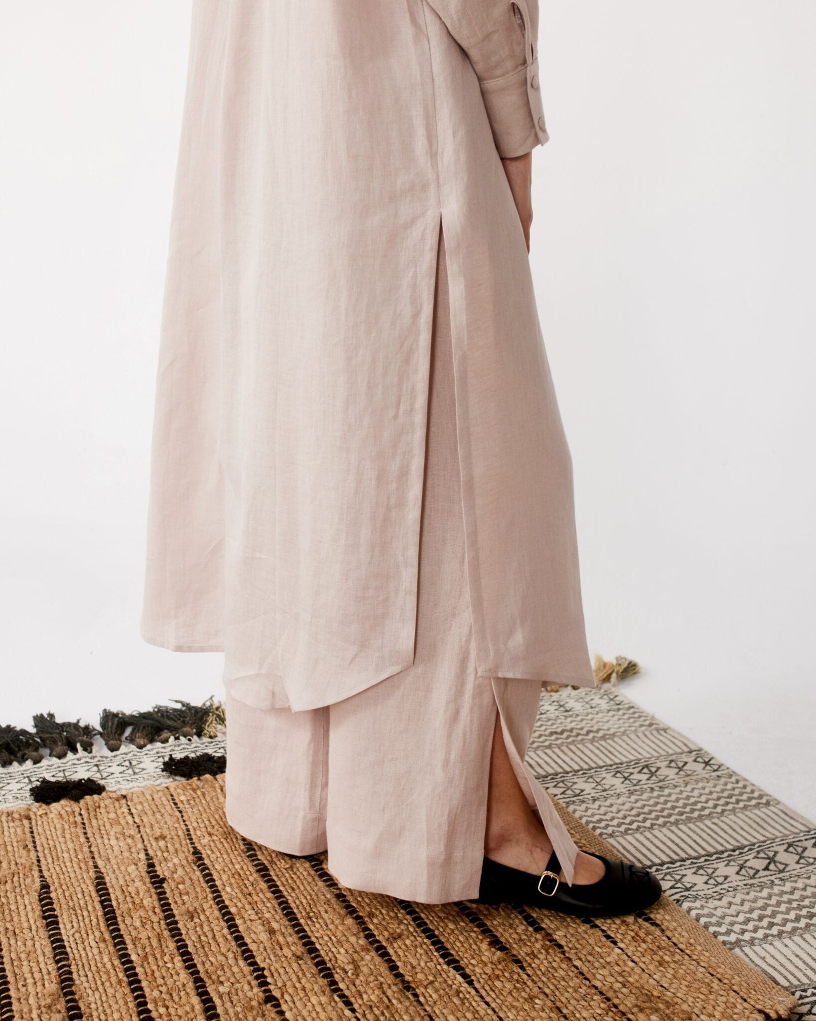 MARRAKESH linen trousers — zdjęcie 6