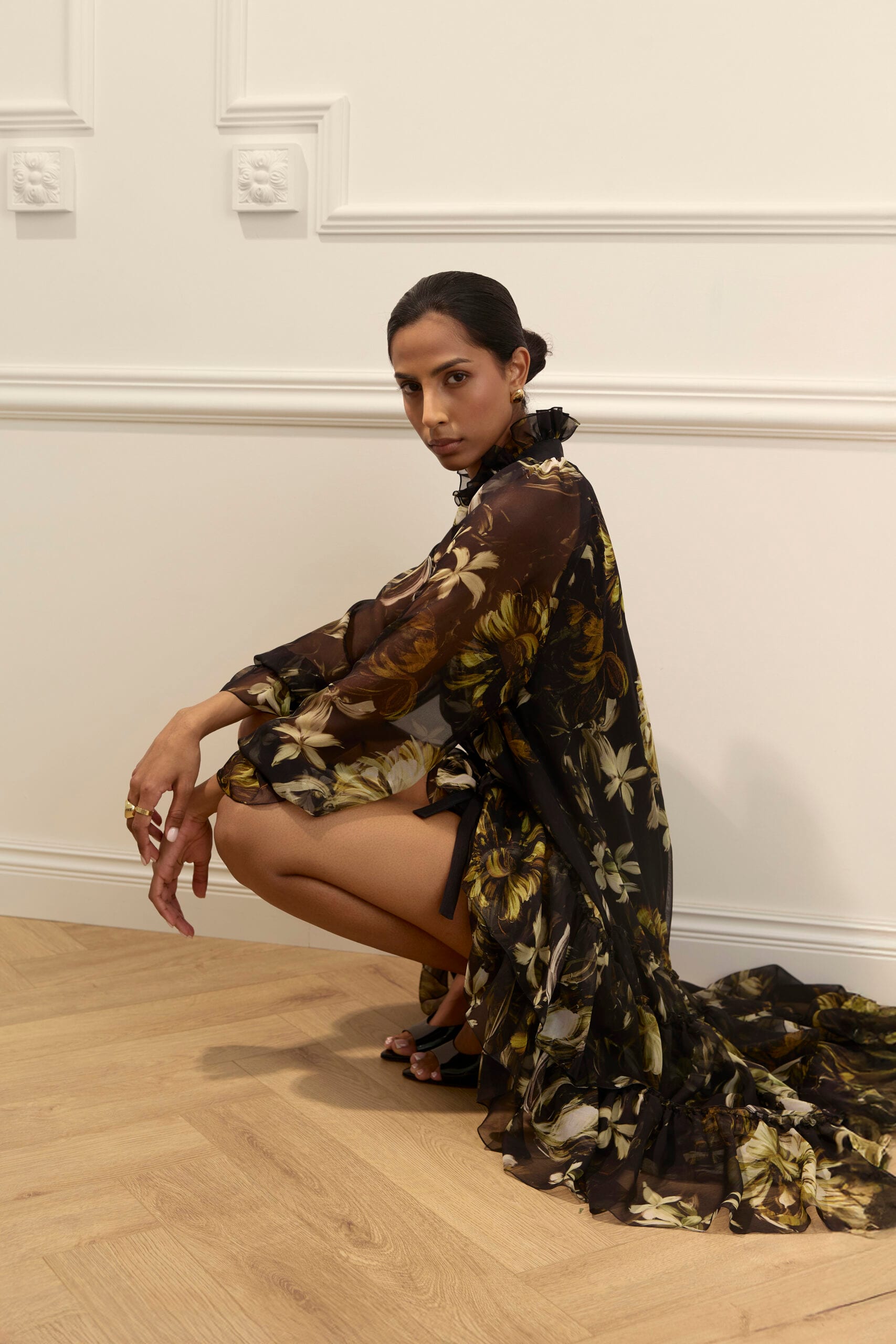 MAYFAIR silk dress — zdjęcie 4