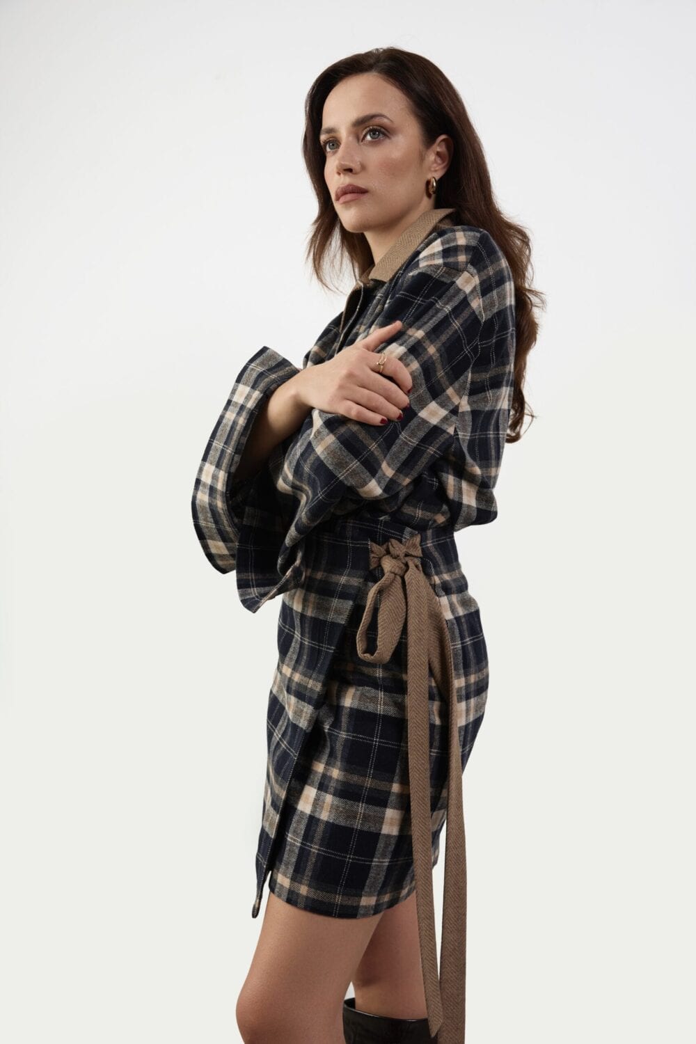 DEVON flannel skirt — zdjęcie 3
