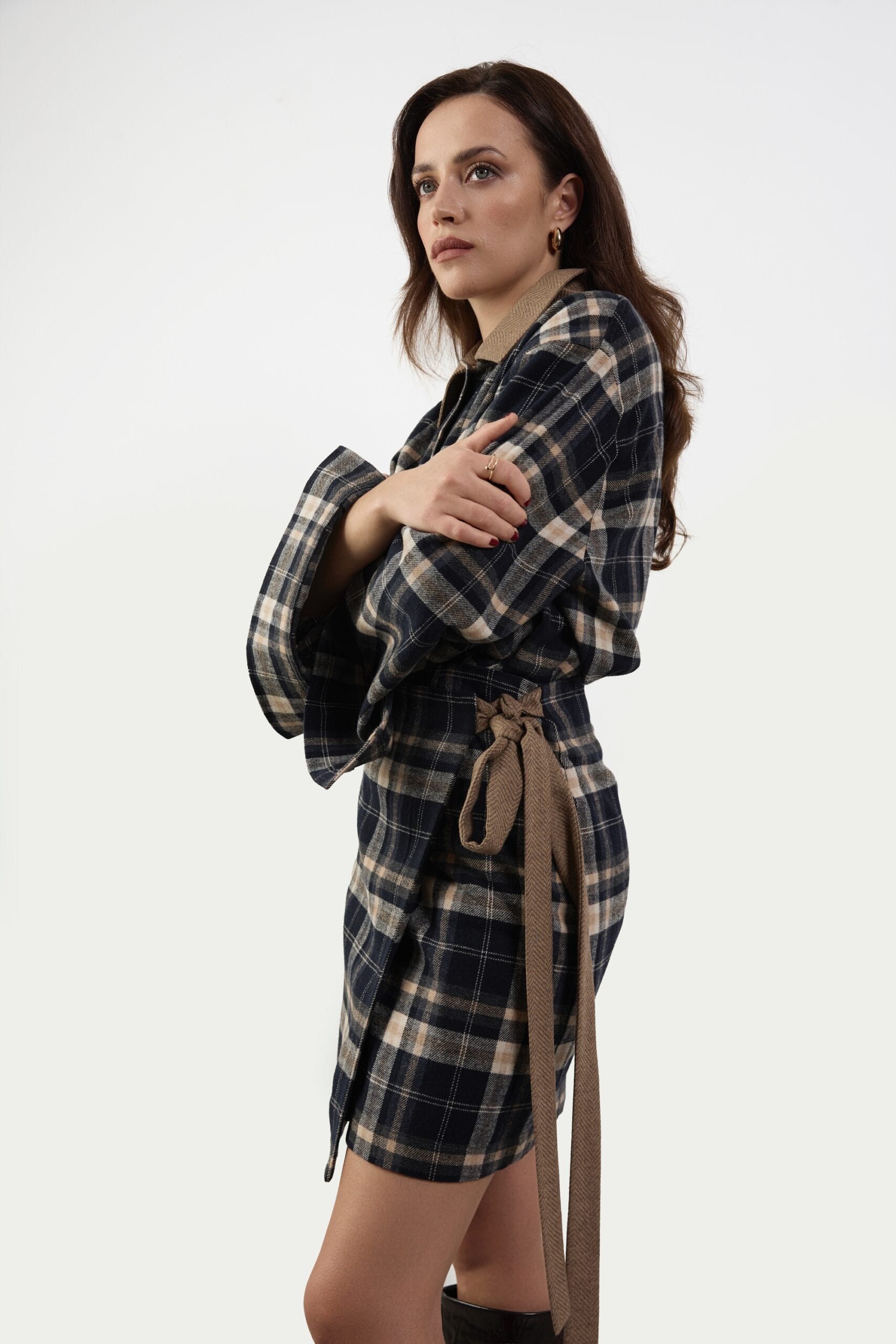 DEVON flannel skirt — zdjęcie 3