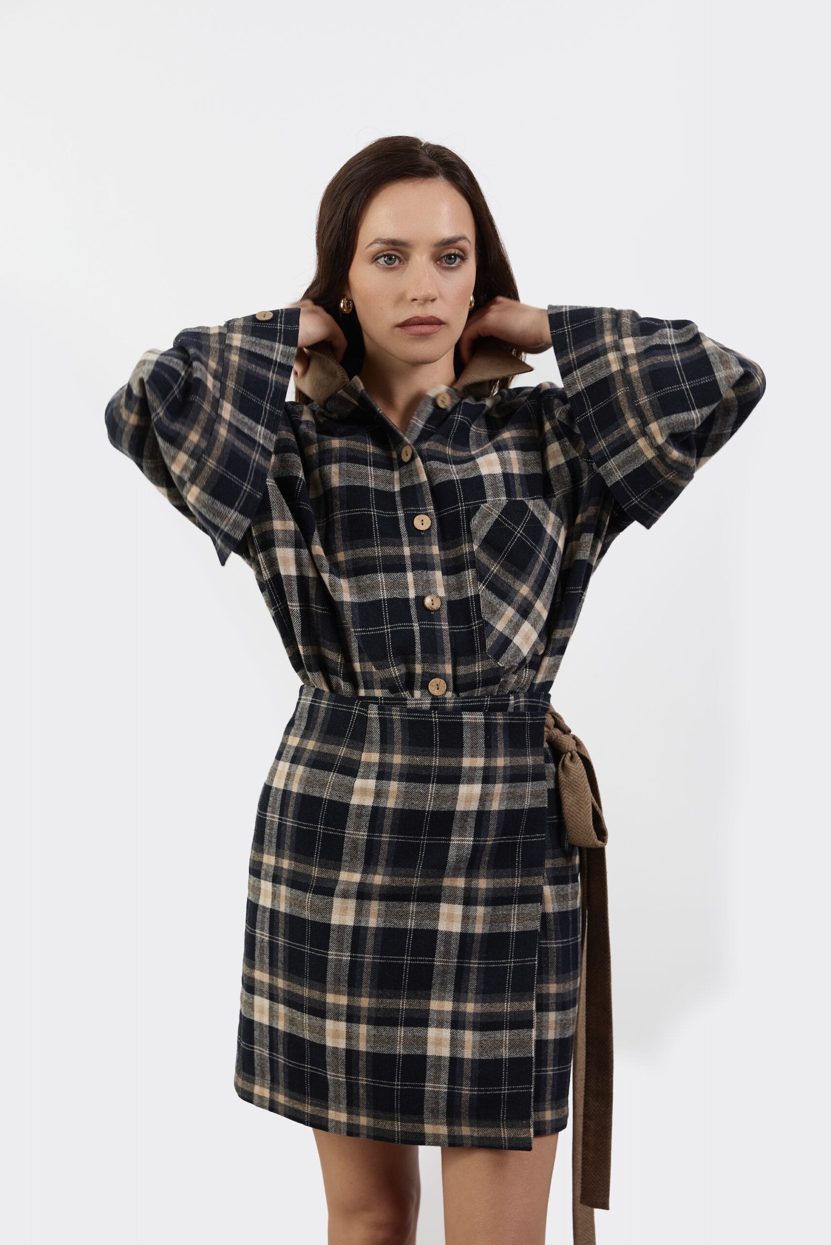 DEVON flannel skirt — zdjęcie 4