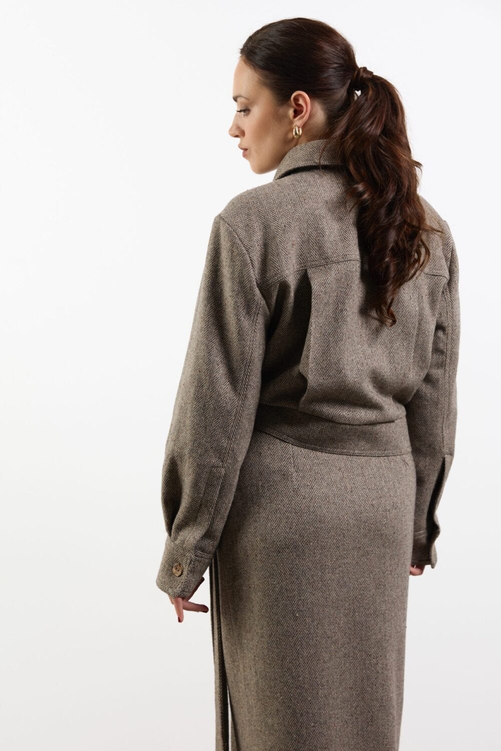 SOMERSET herringbone wool jacket — zdjęcie 11