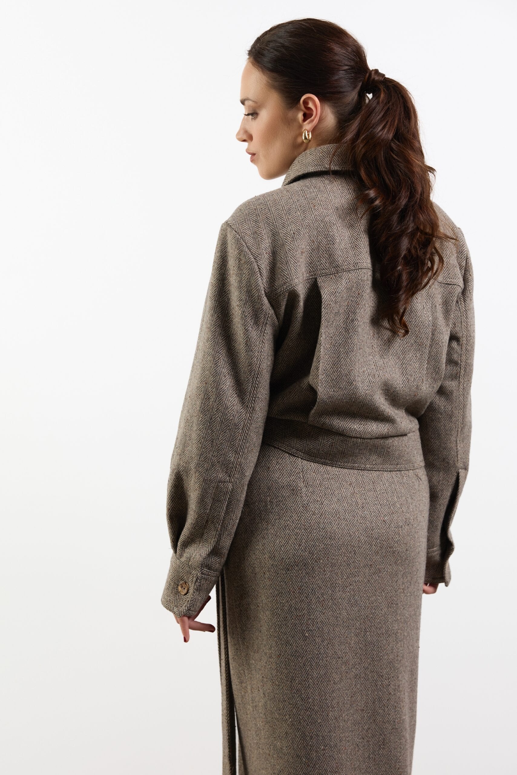 SOMERSET herringbone wool jacket — zdjęcie 11