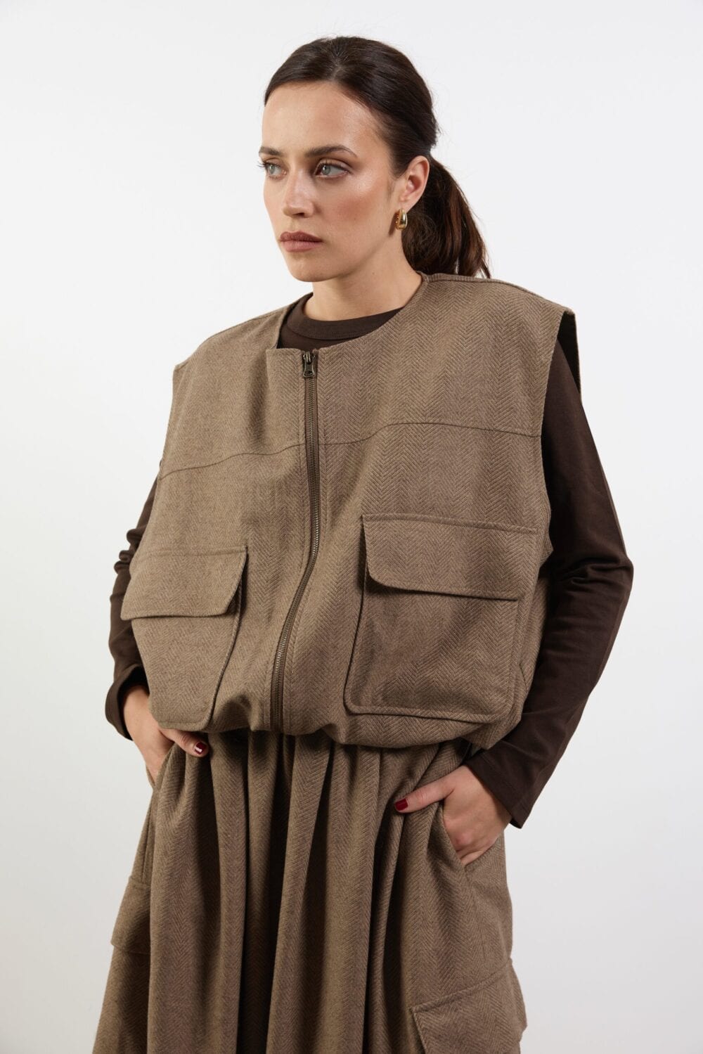 BELGRAVE wool waistcoat — zdjęcie 2