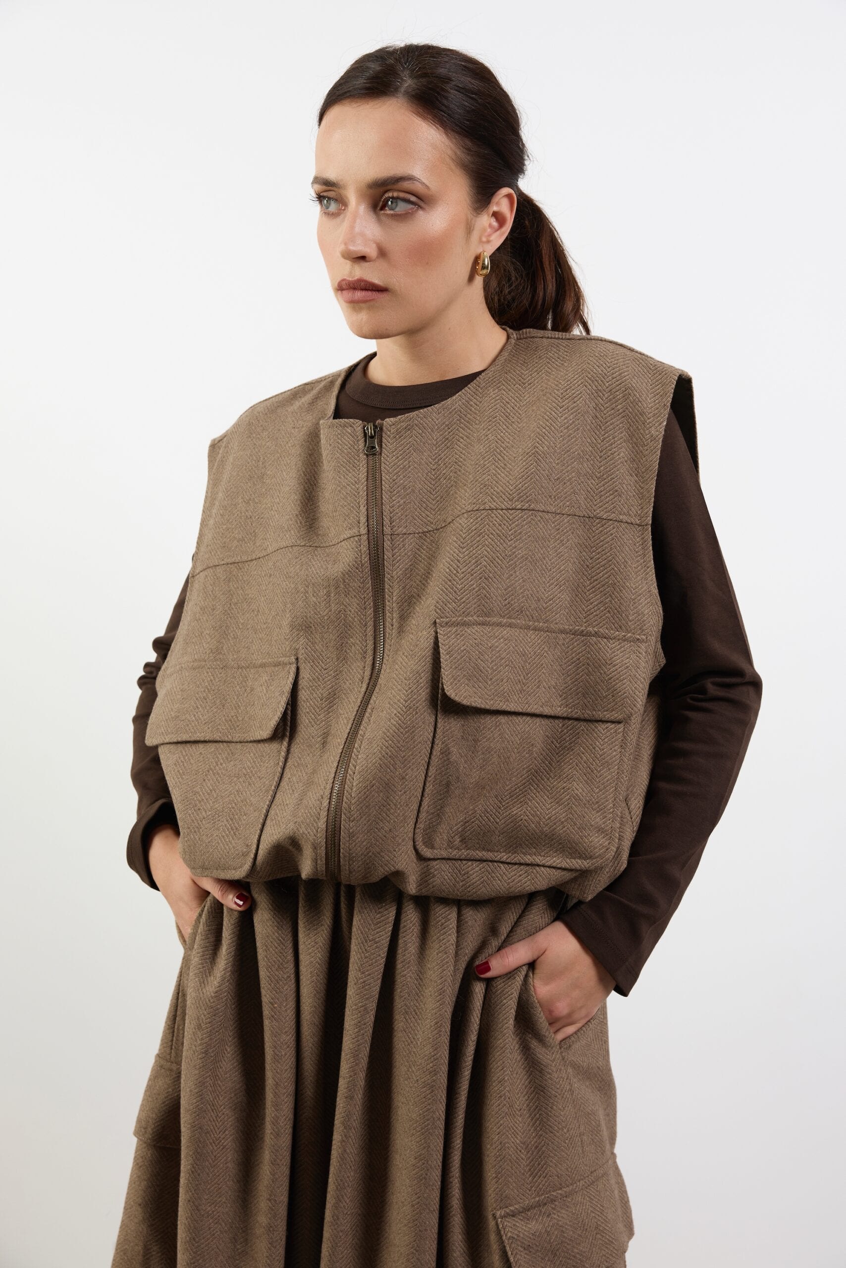 BELGRAVE wool waistcoat — zdjęcie 2