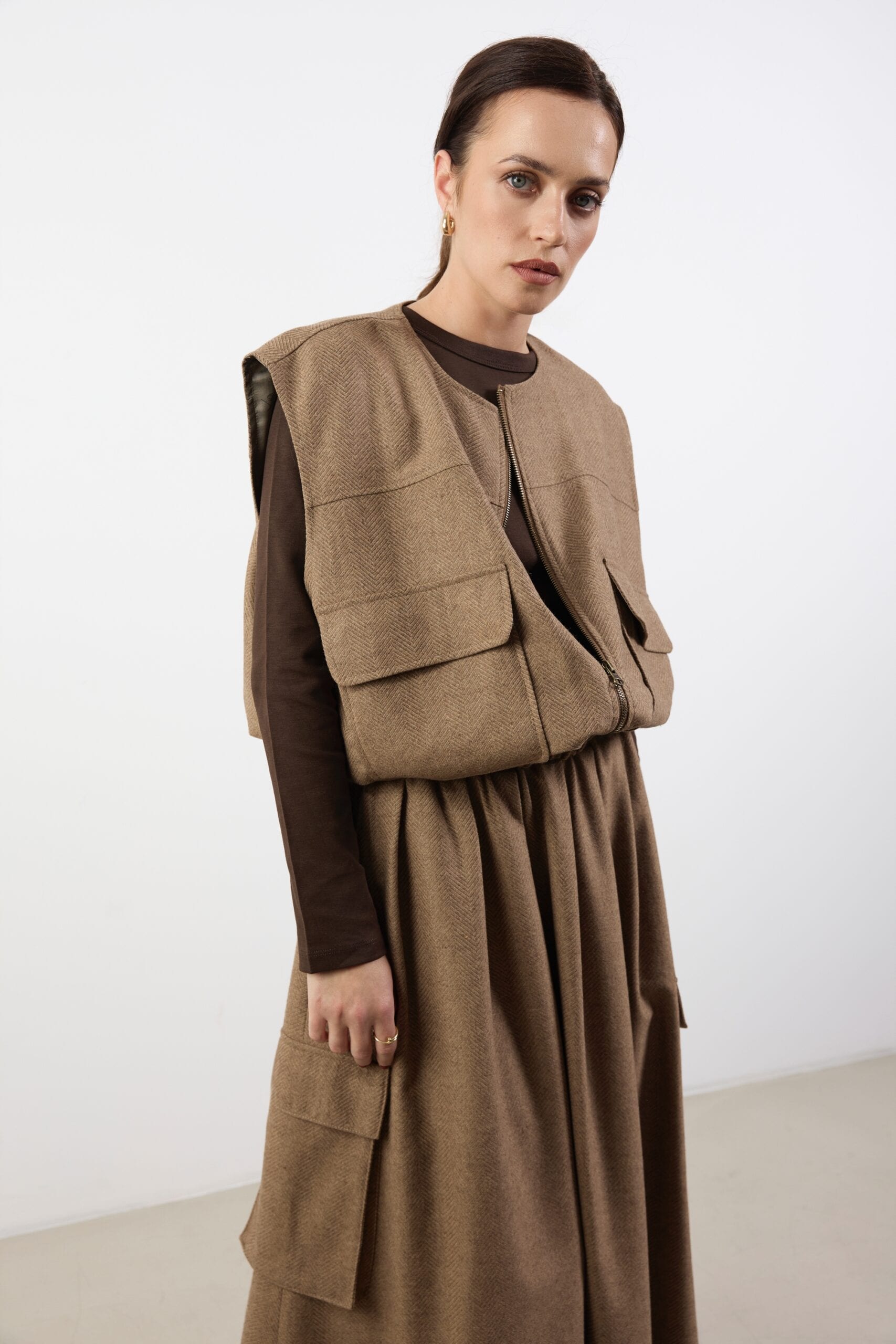 BELGRAVE wool waistcoat — zdjęcie 4