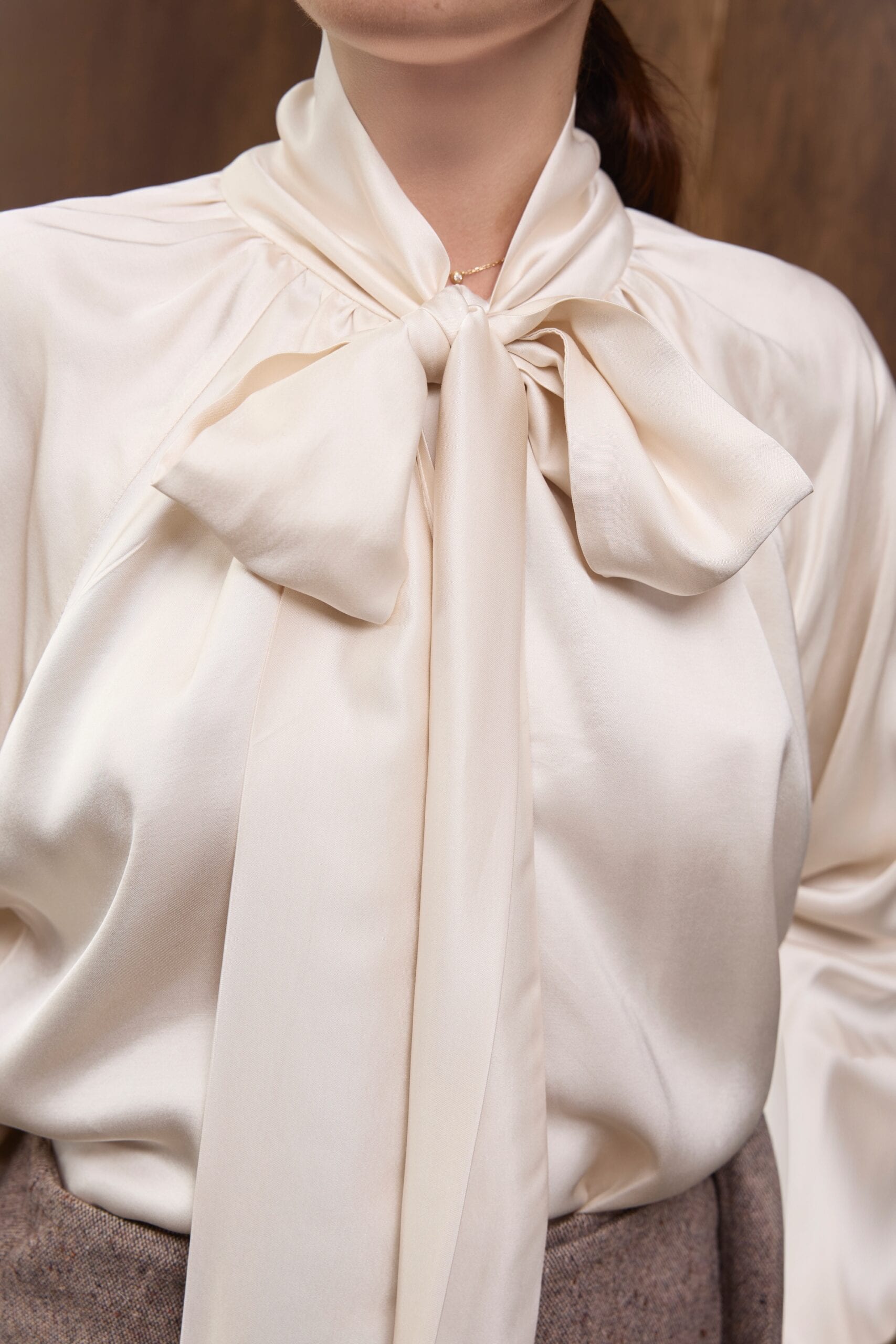 BAUMONT satin shirt — zdjęcie 7