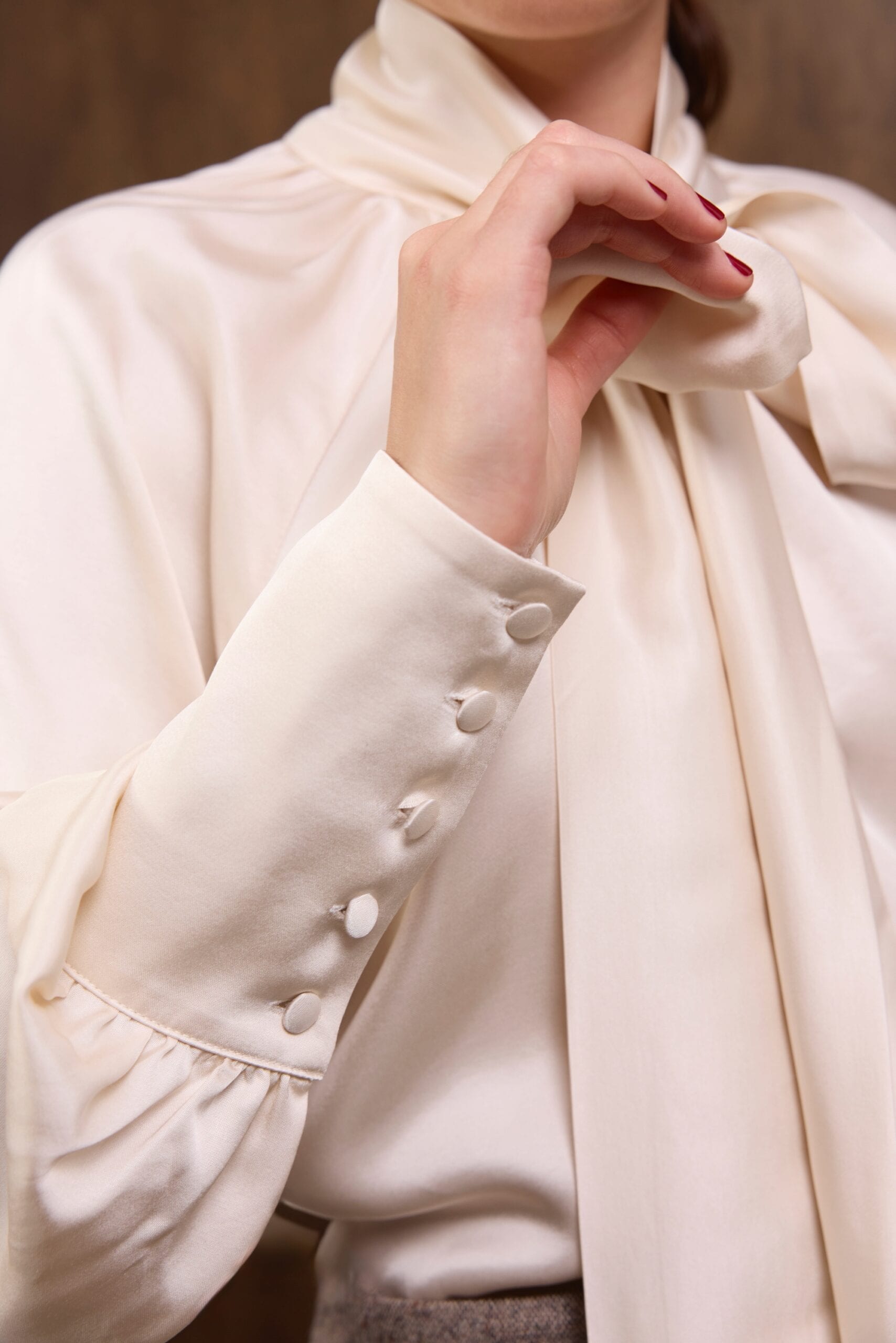BAUMONT satin shirt — zdjęcie 3