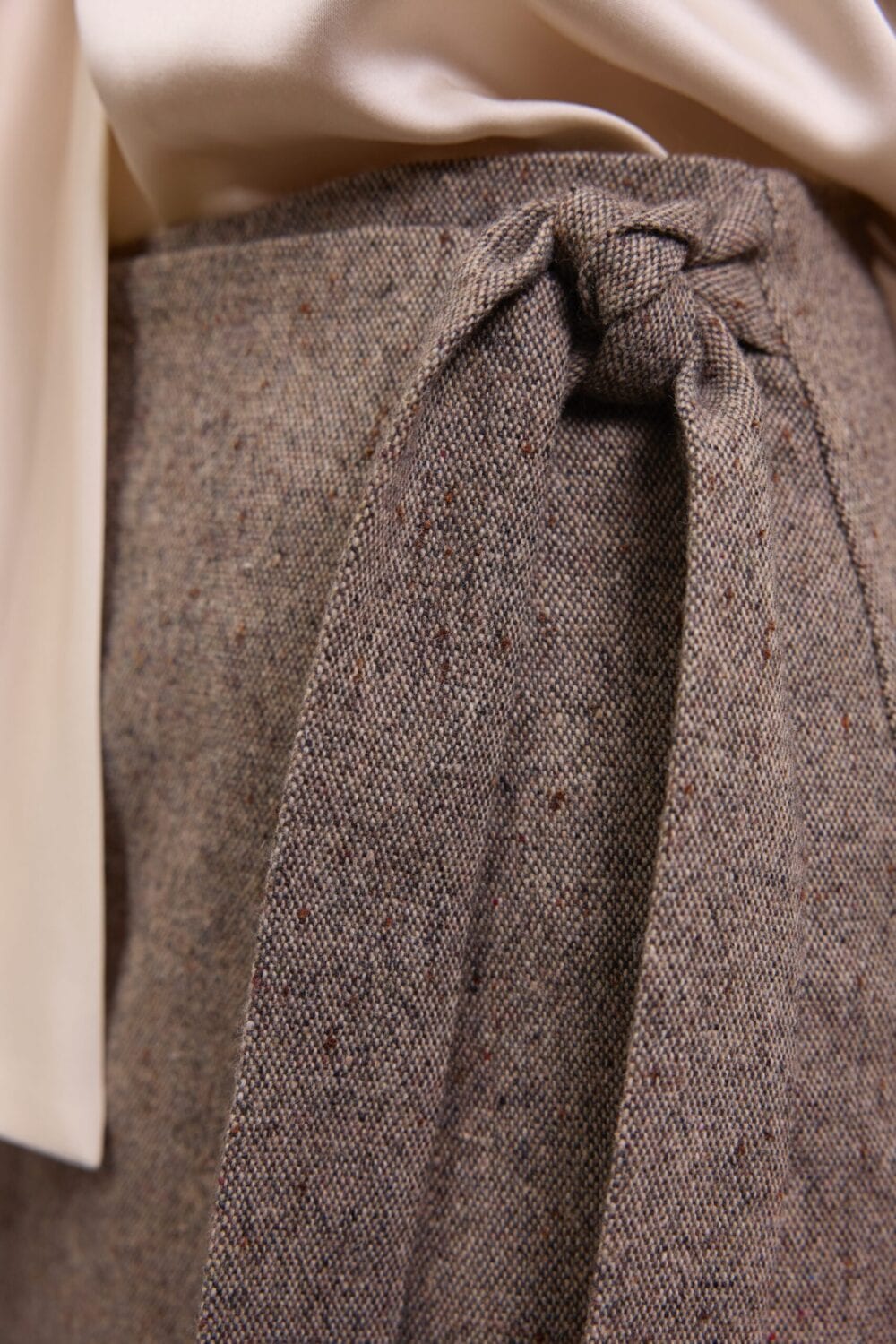 BRANFORD tweed wool skirt — zdjęcie 7