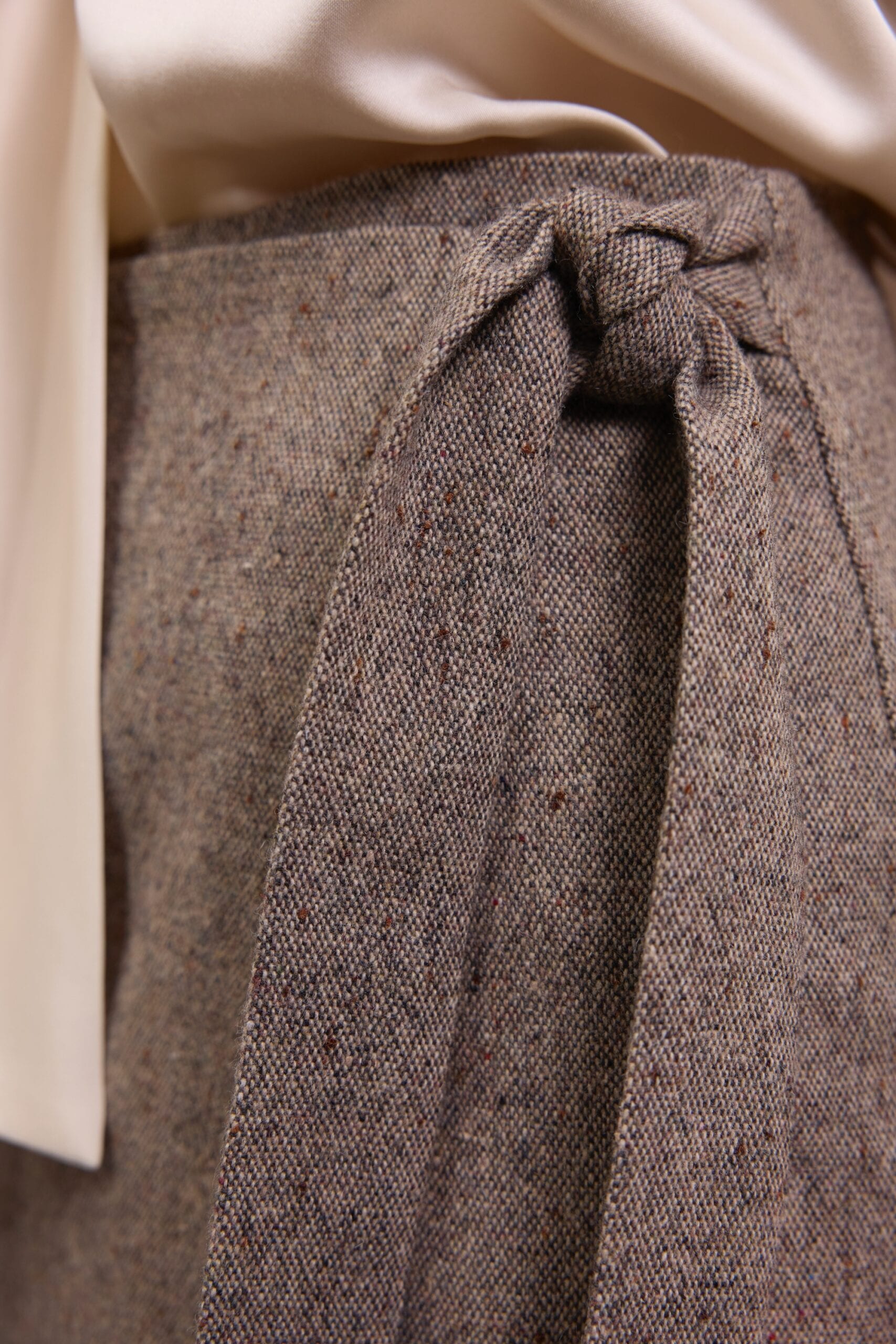 BRANFORD tweed wool skirt — zdjęcie 7