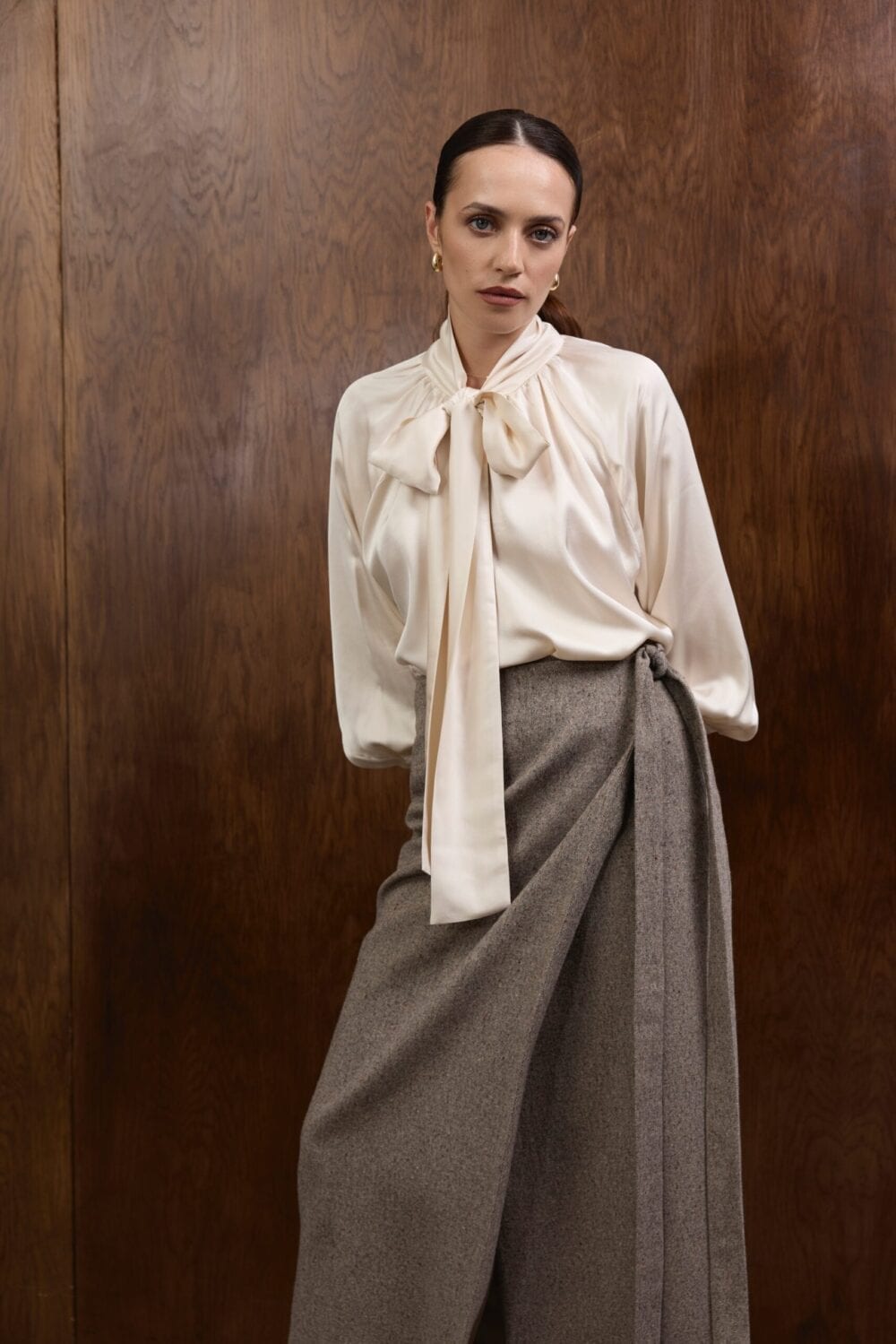 BAUMONT satin shirt — zdjęcie 6