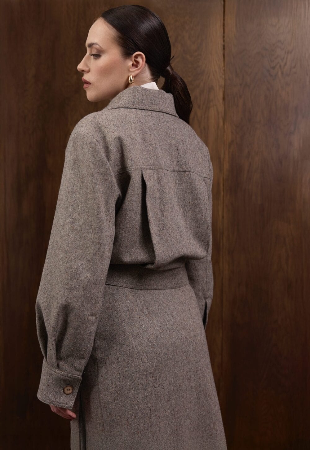 SOMERSET tweed wool jacket — zdjęcie 8