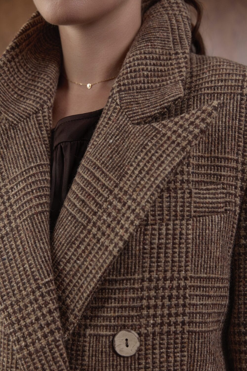 BALMORAL check wool blazer — zdjęcie 4