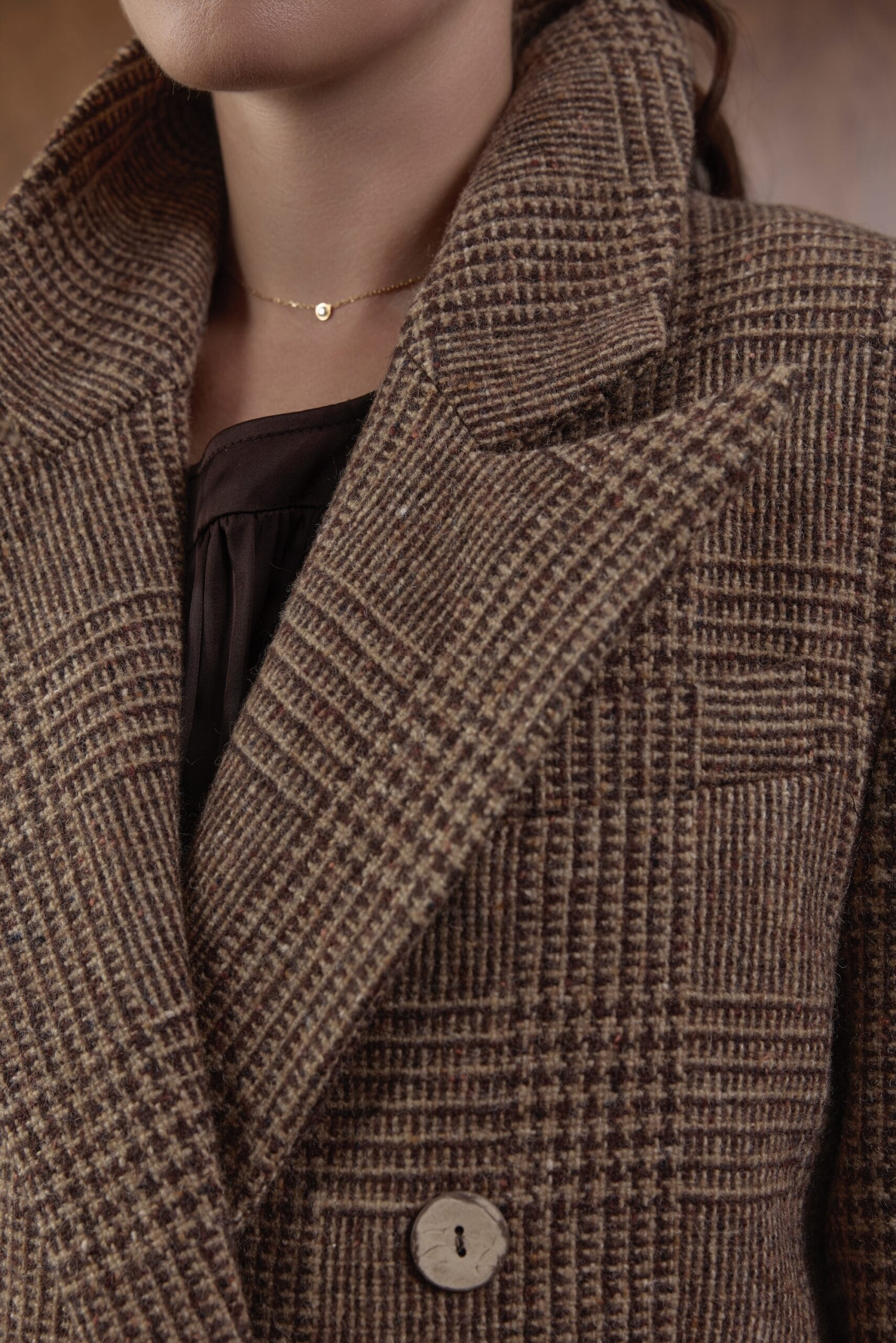 BALMORAL check wool blazer — zdjęcie 4