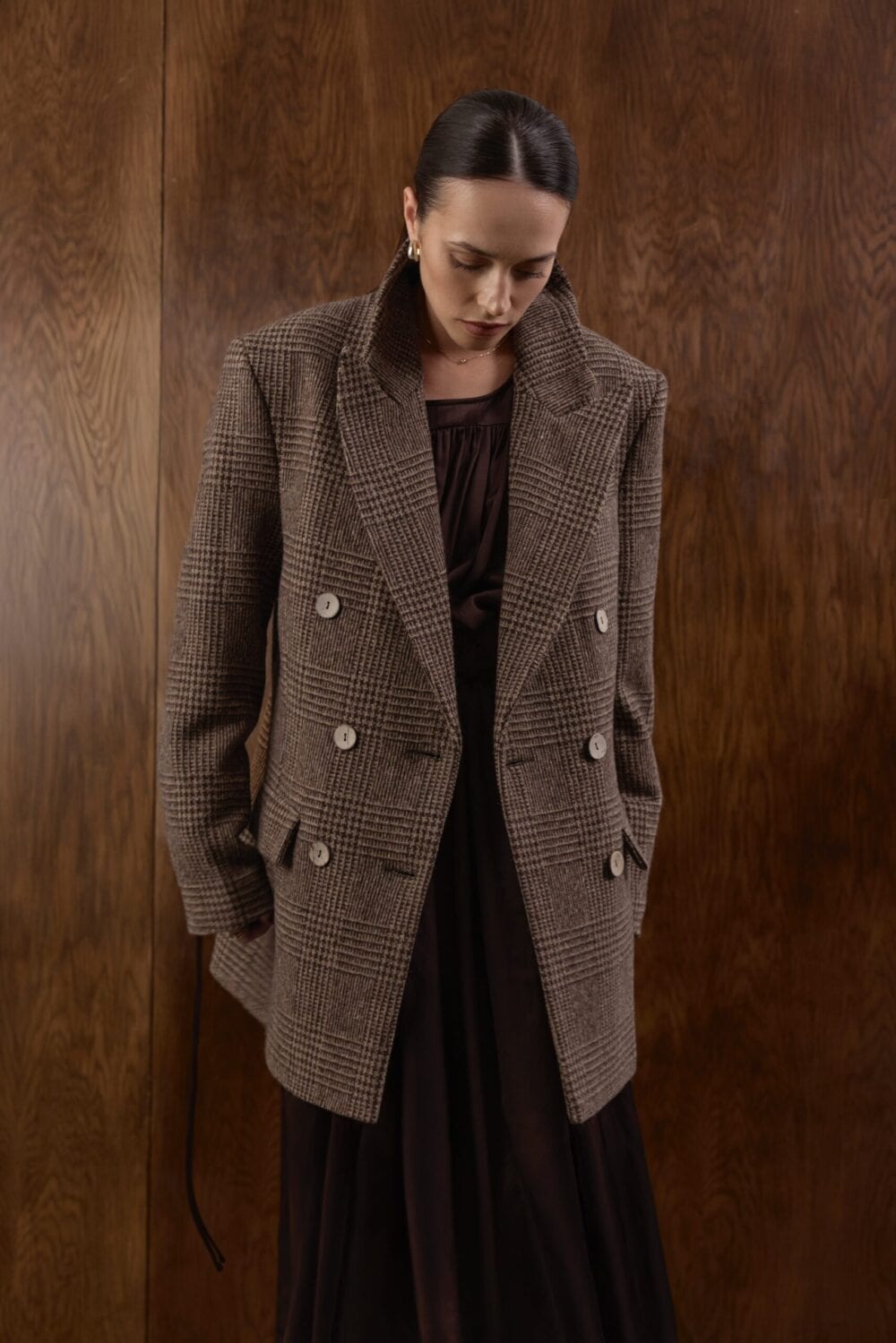 BALMORAL check wool blazer — zdjęcie 5