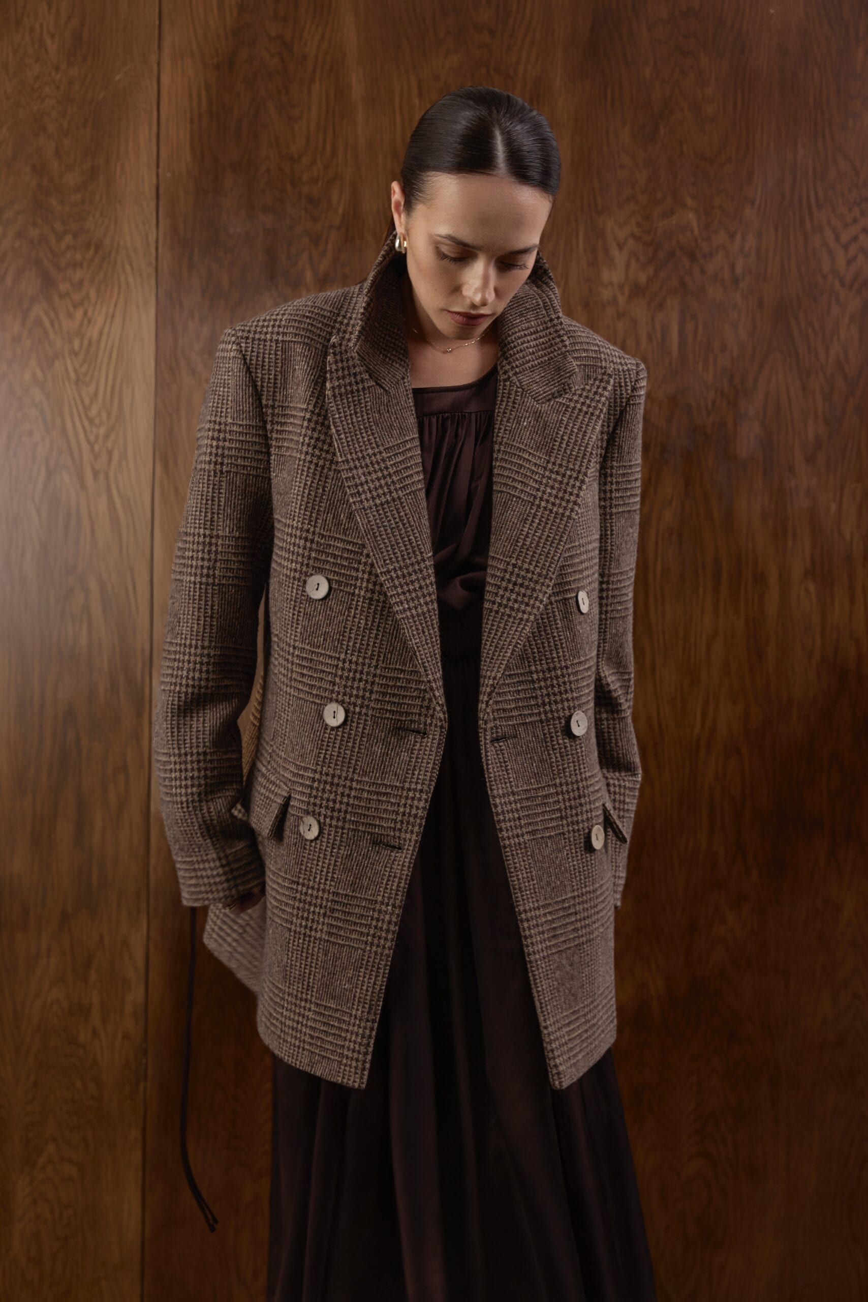 BALMORAL check wool blazer — zdjęcie 5