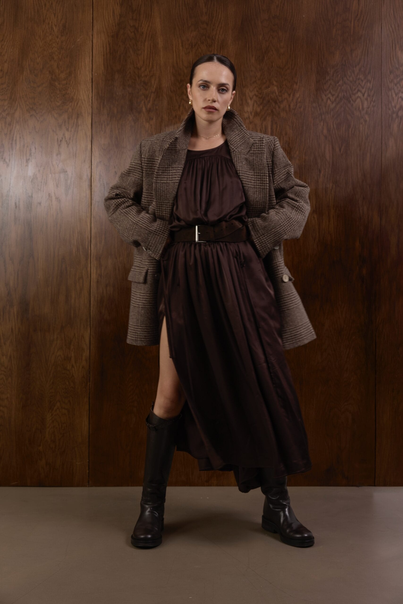 BALMORAL check wool blazer — zdjęcie 9
