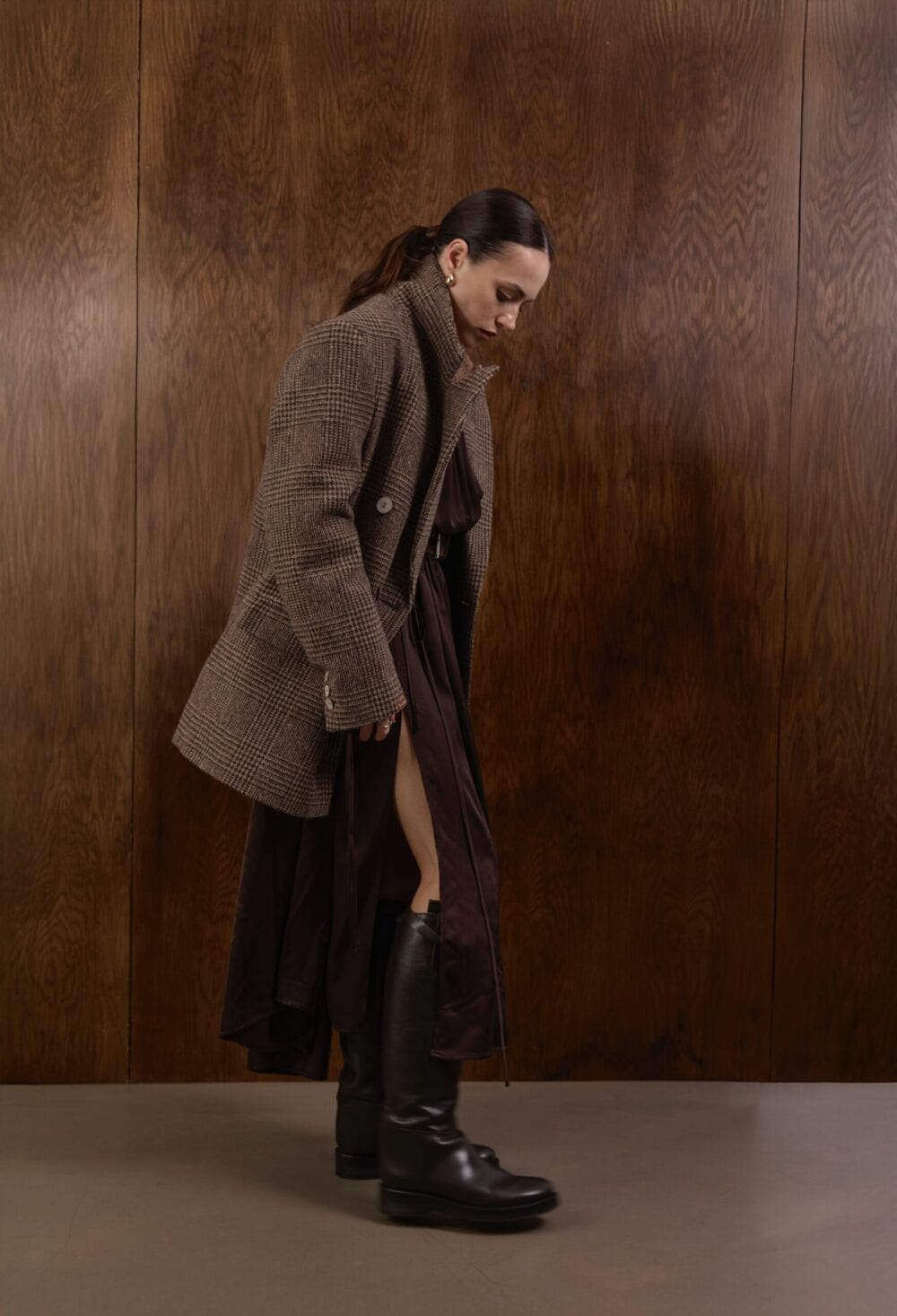 BALMORAL check wool blazer — zdjęcie 8