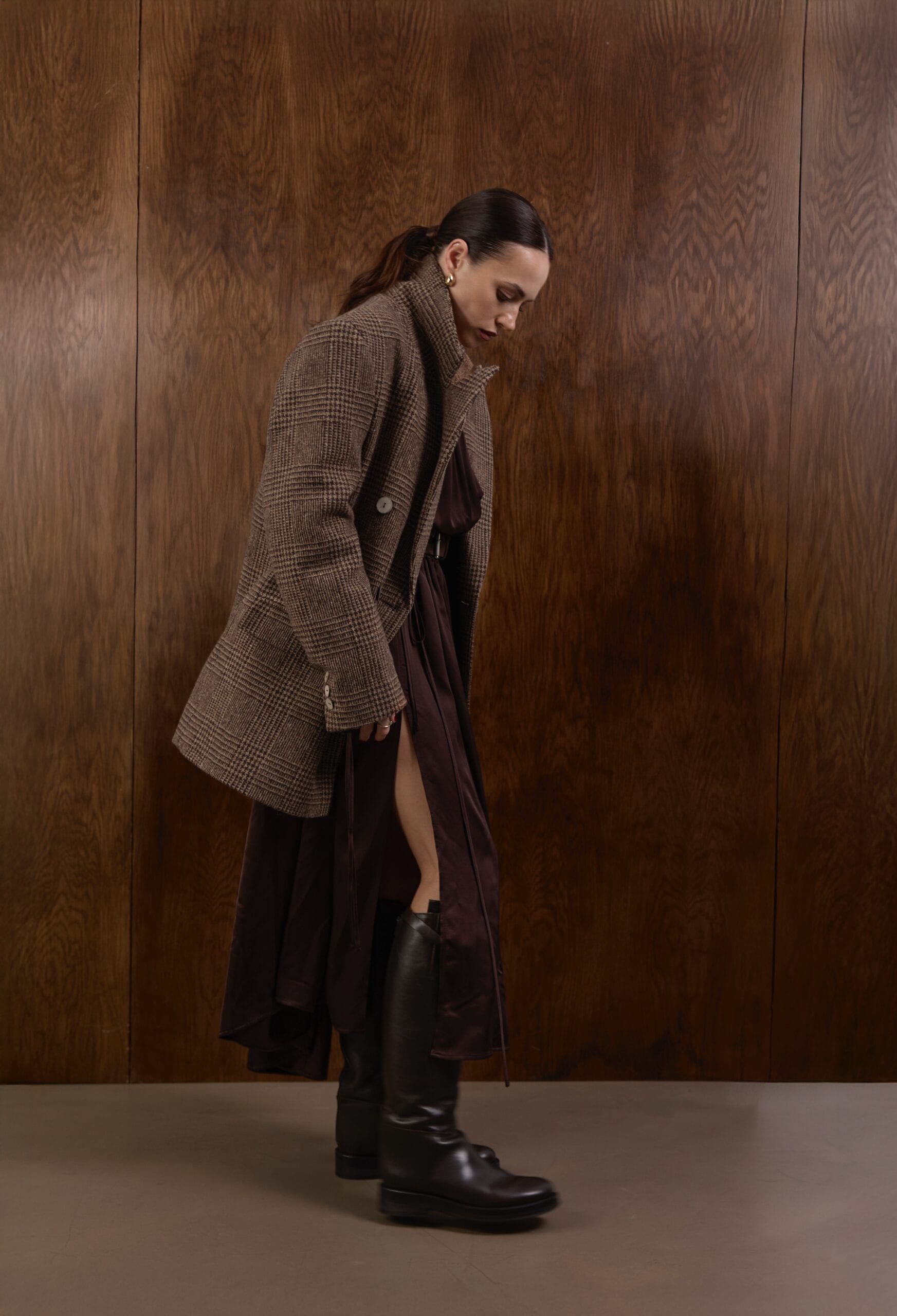 BALMORAL check wool blazer — zdjęcie 8