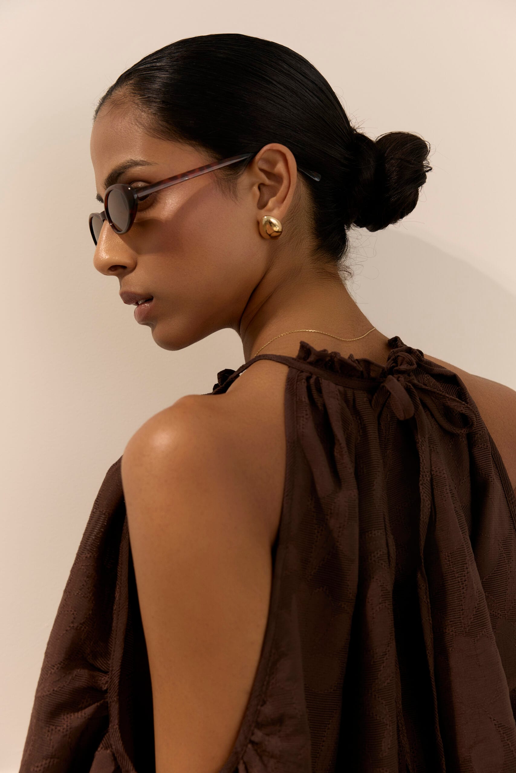 IMOLA truffle blouse — zdjęcie 4