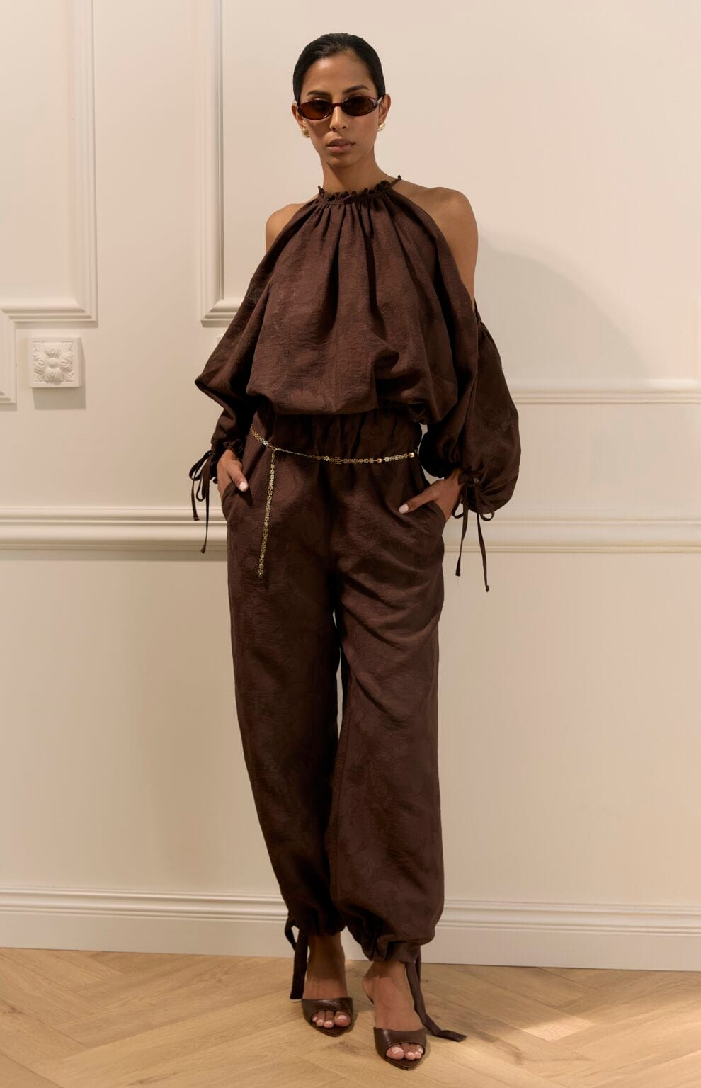 IMOLA truffle blouse — zdjęcie 2