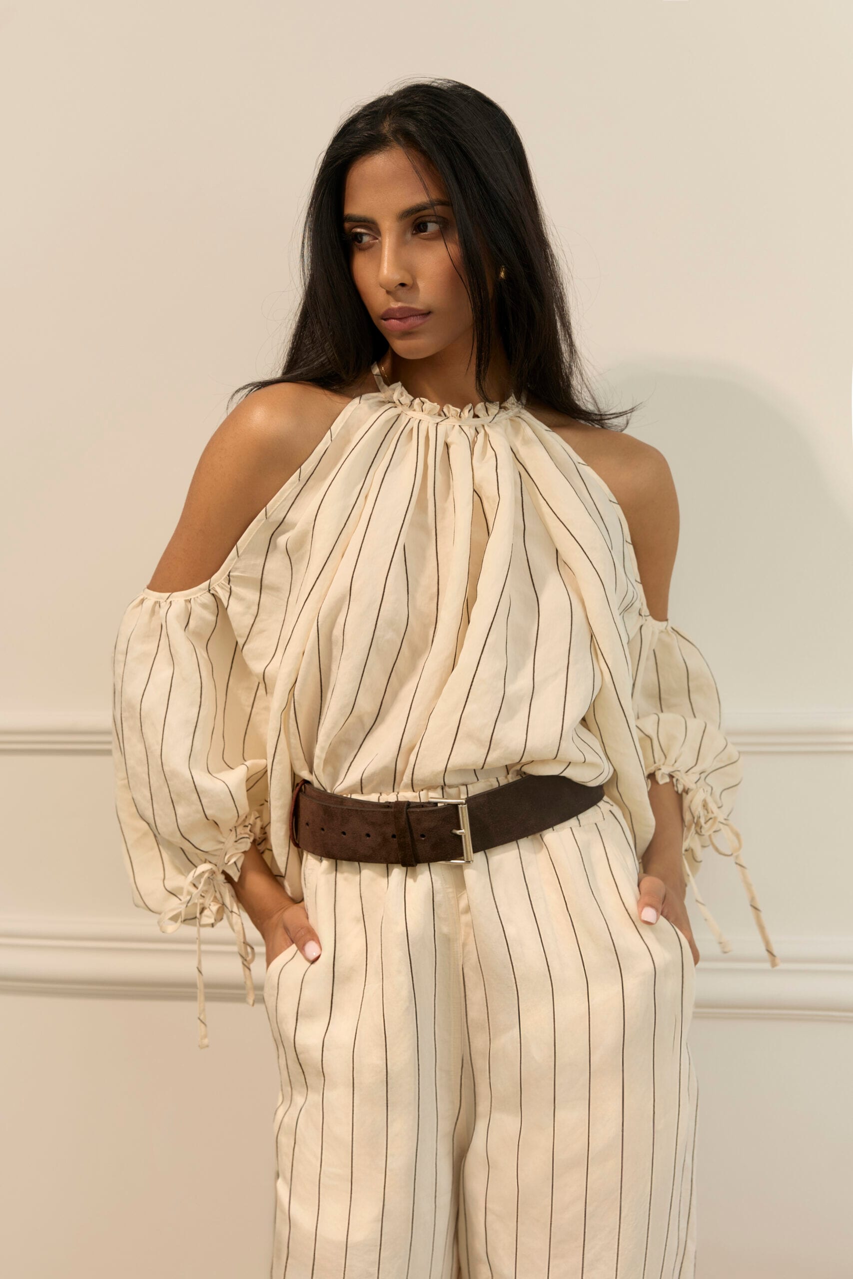 IMOLA stripes trousers — zdjęcie 7