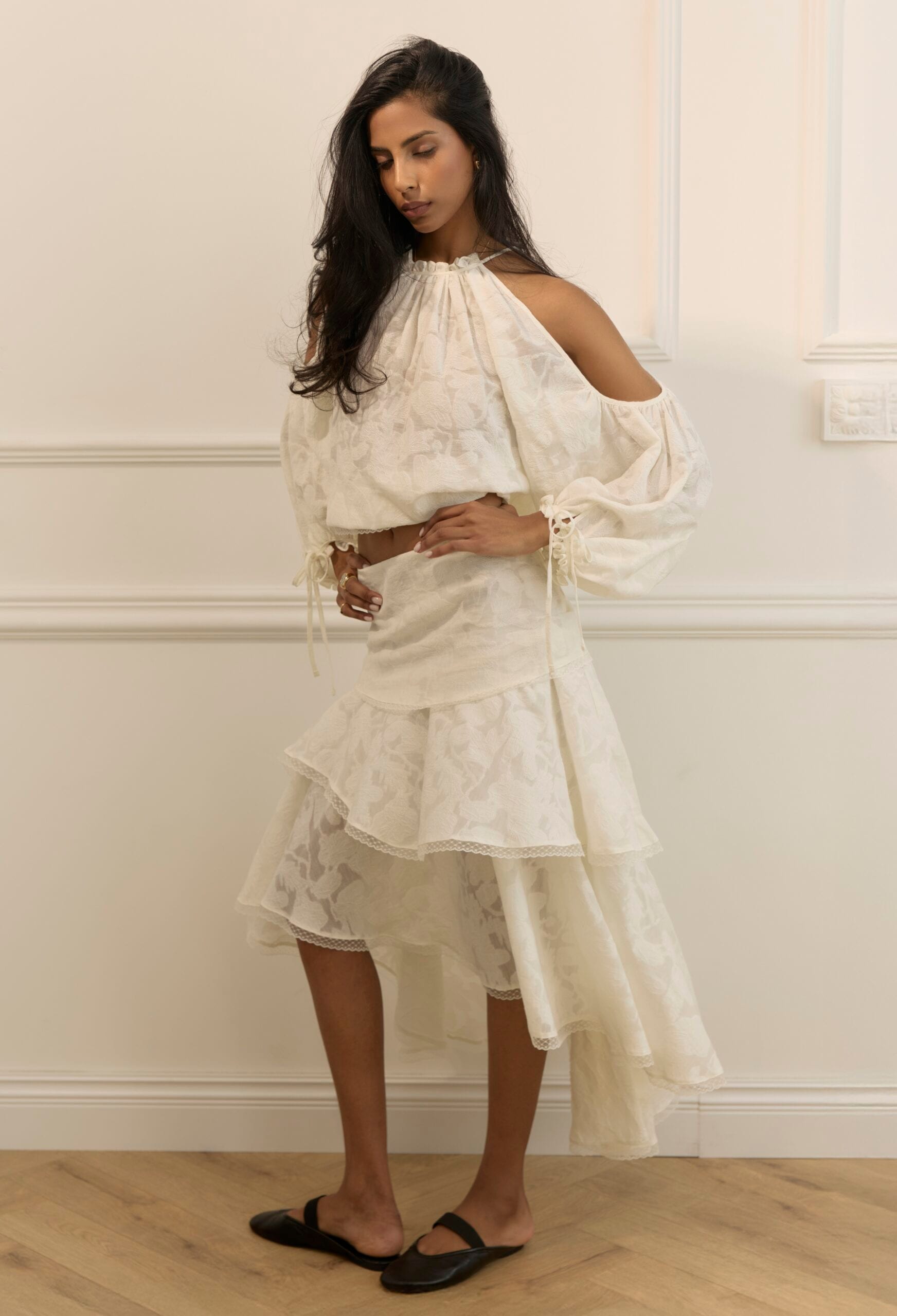IMOLA ivory skirt — zdjęcie 6