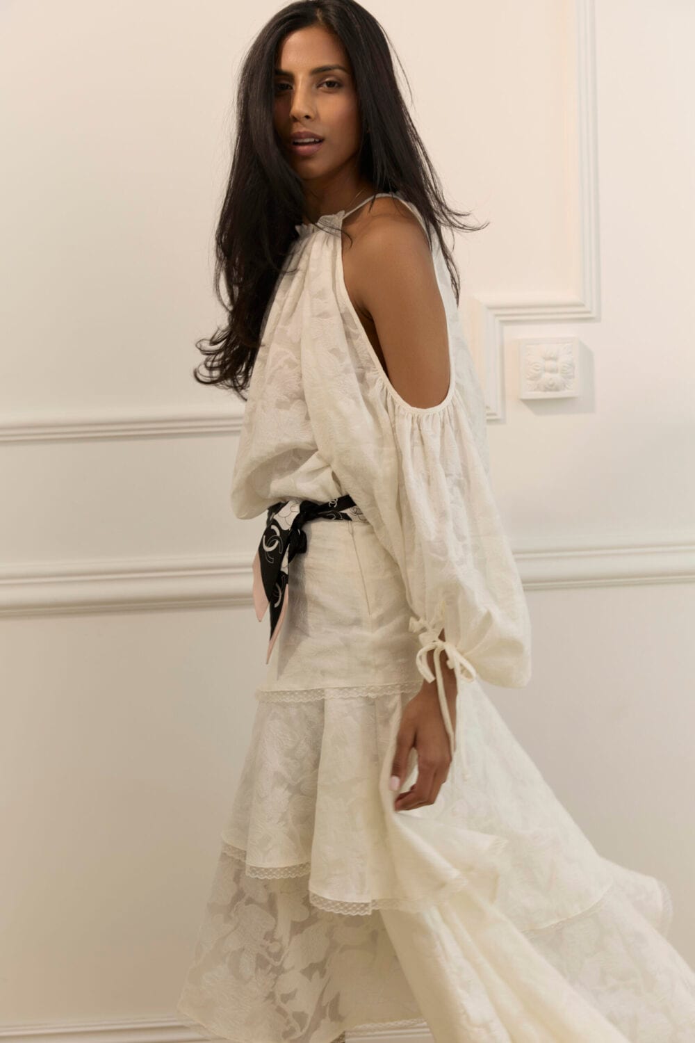 IMOLA ivory skirt — zdjęcie 8