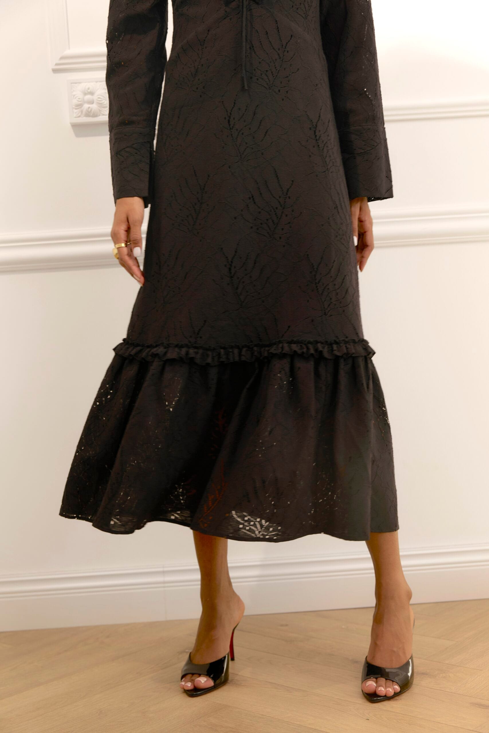 SILVERSTONE noir dress — zdjęcie 7
