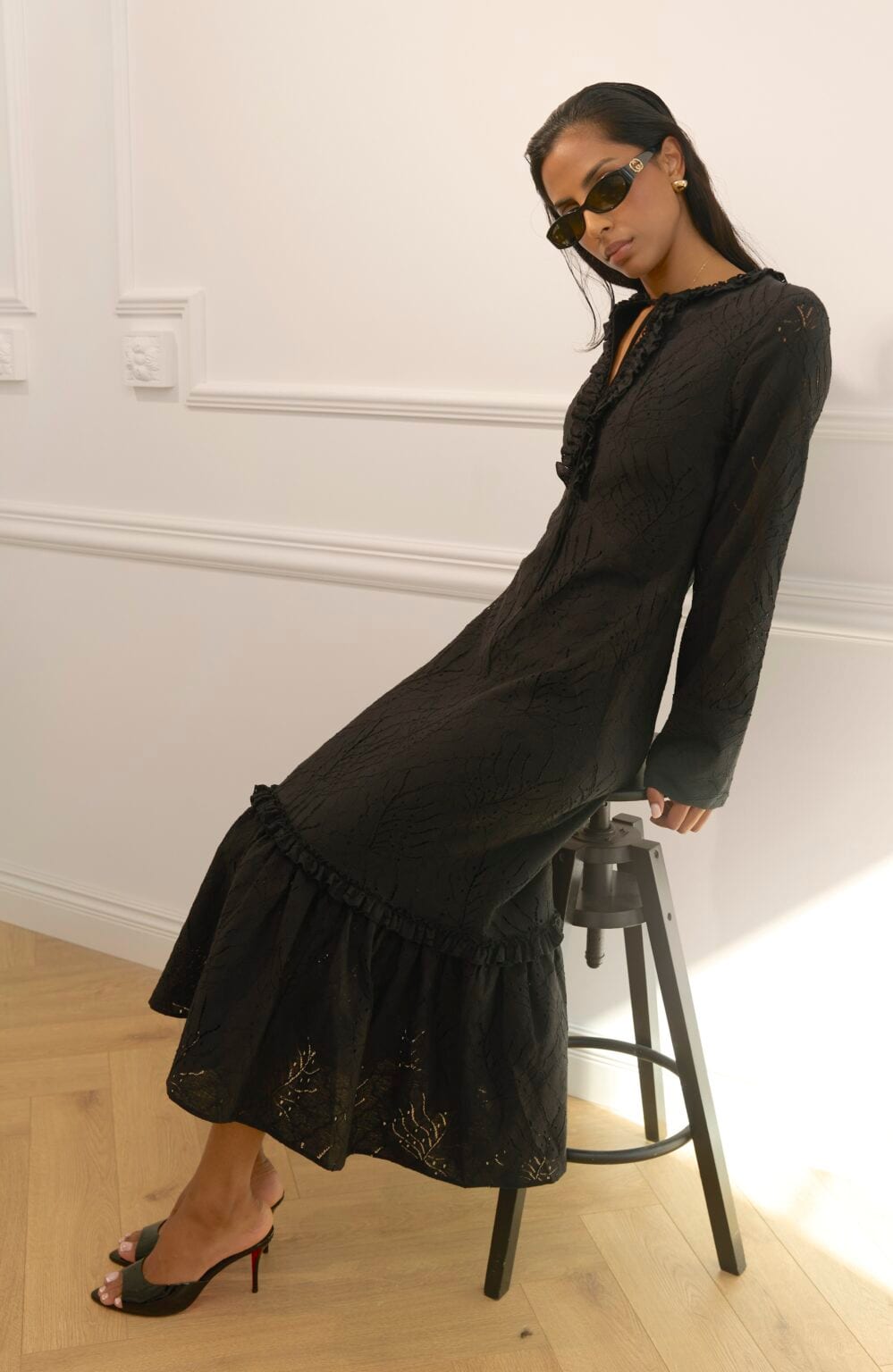 SILVERSTONE noir dress — zdjęcie 3