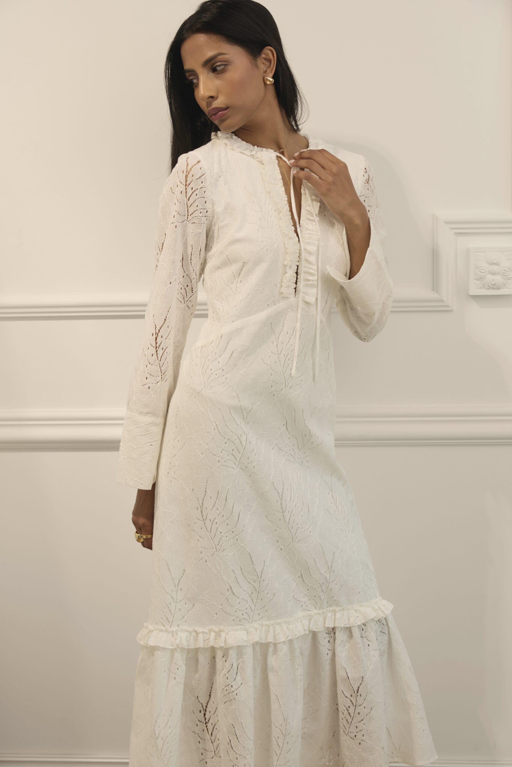 Sukienka SILVERSTONE ivory