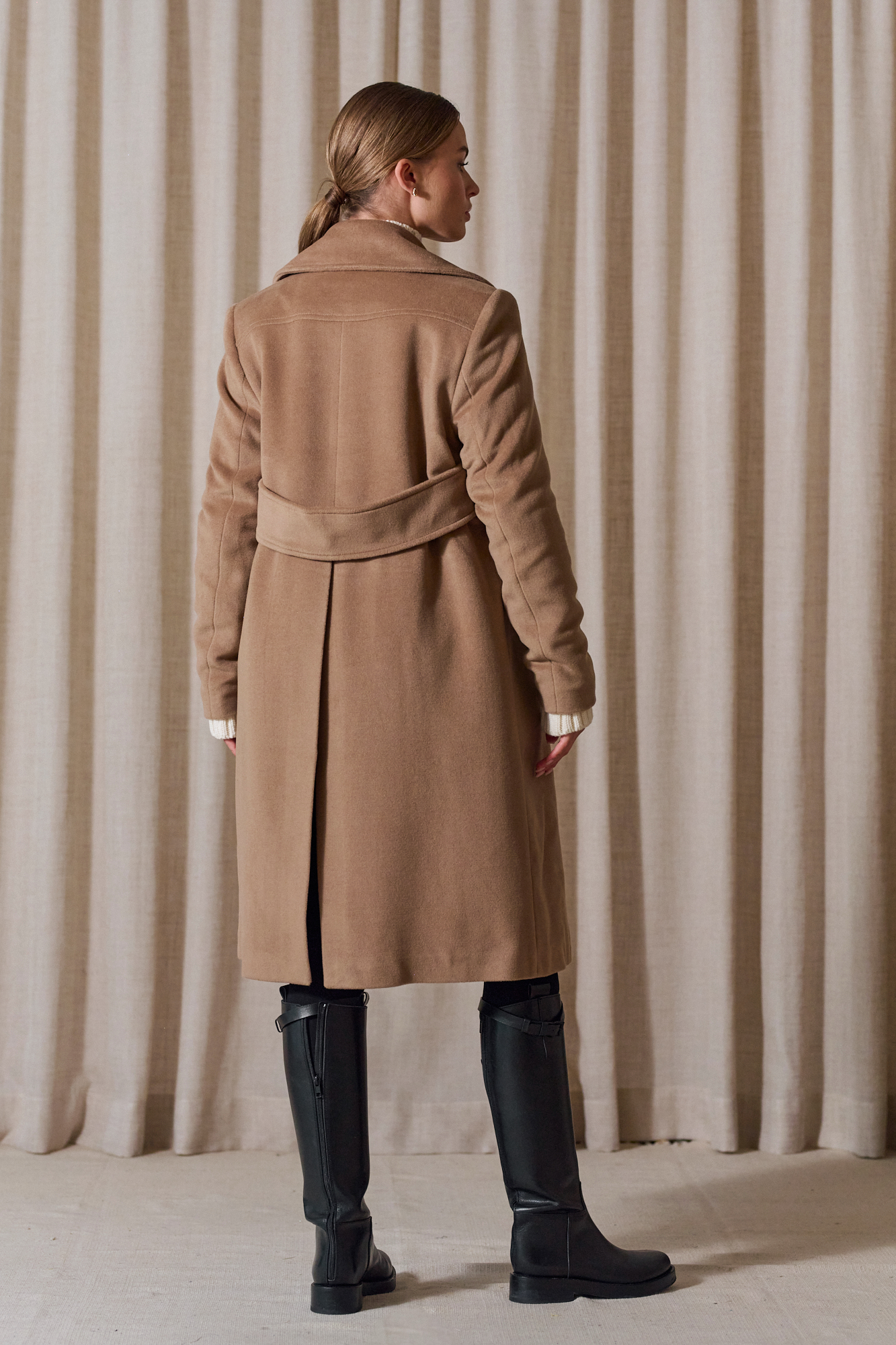 Cashmere tan coat Clearance